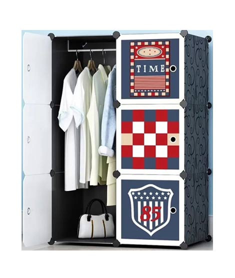iShopping - Easy Shop 6 Boxes Cubic Storage DIY Cupboard