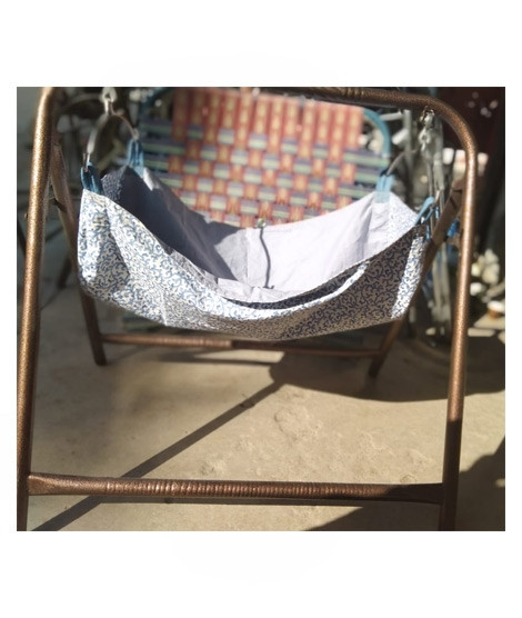 iShopping - Easy Shop Coated Cradle with Free Hanging Cloth Brown 