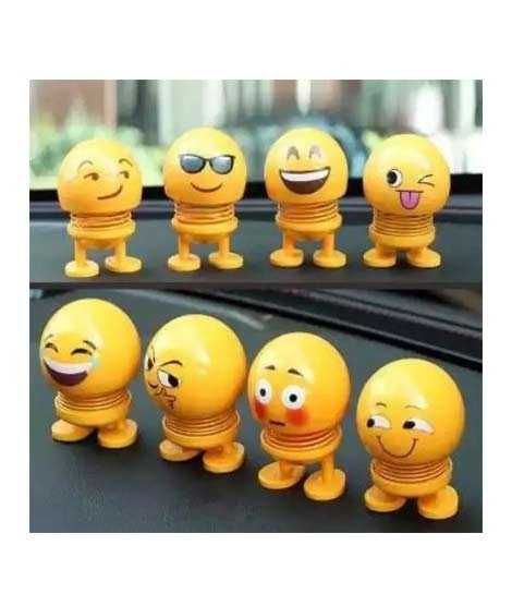 iShopping - Easy Shop Emoji Smile Face Spring Bouncing Doll 1pc