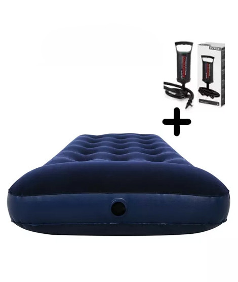 iShopping - Easy Shop Inflatable Airbed Mattress With Manual Pump
