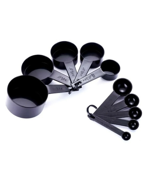 iShopping - Easy Shop Measuring Spoon Black - Pack Of 10