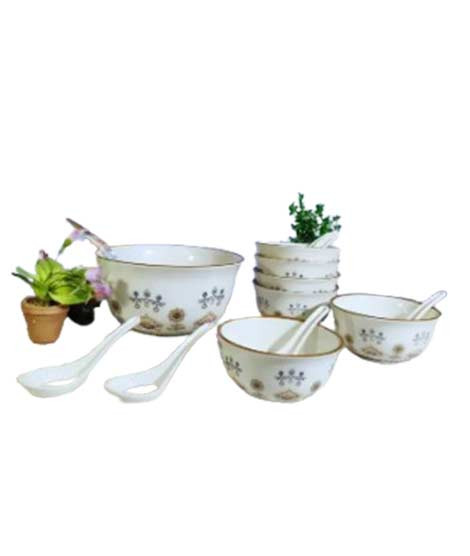 iShopping - Easy shop Melamine Serving Bowl - Set Of 14Pcs 