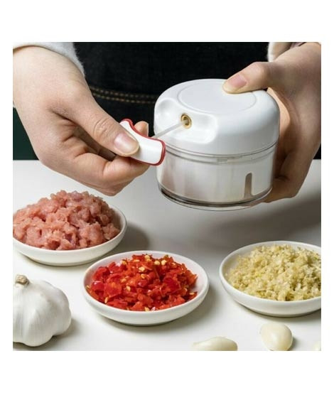 iShopping - Easy Shop Mini Handy Chopper White