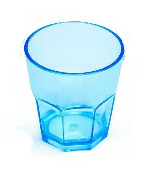 iShopping - Easy Shop Unbreakable Glass Pack of 6 Blue