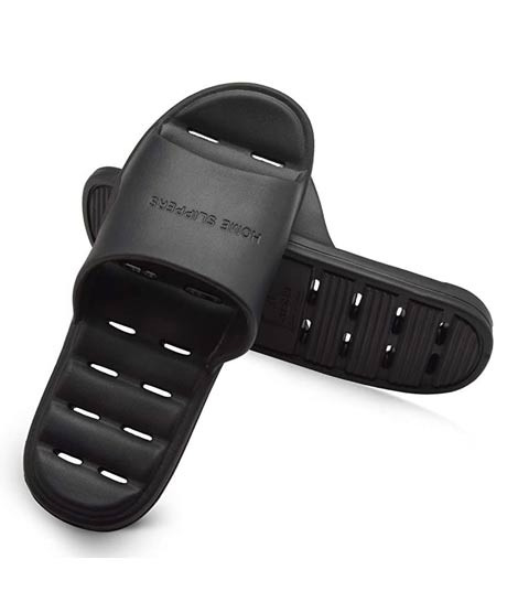 iShopping - Easy Shop Waterproof Bathroom Slipper Black