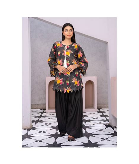 iShopping - Ahlam Kaleido Bloom Lawn Kurta Set 2-piece