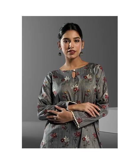 iShopping - Ahlam Soft Cambric Stitched Cawlan CO-ORD Set