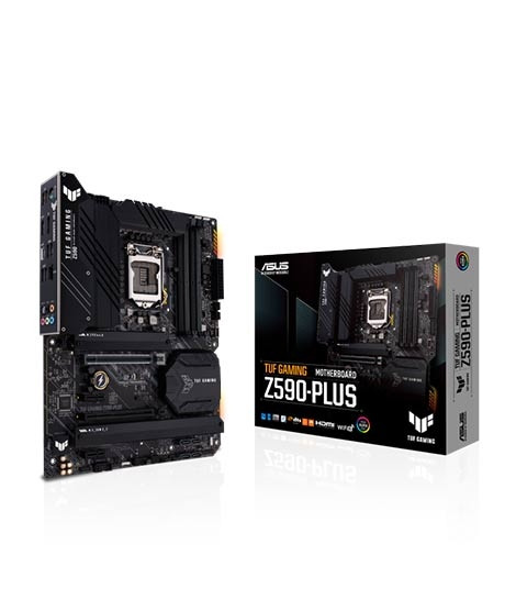 iShopping - Asus TUF Z590-Plus Intel LGA 1200 ATX Gaming Motherboard