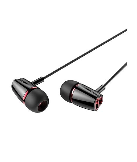 iShopping - Joyroom In Ear Wired Earphone Black (EL114)