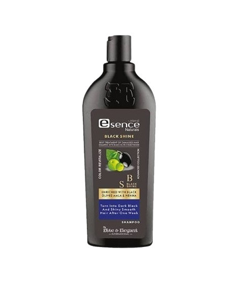 iShopping - Elite & Elegant E-Sence Black Shine Hair Shampoo - 400ml
