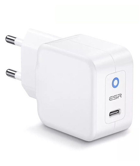 iShopping - ESR 20W Fast PD Adapter White (1 USB-C Port)