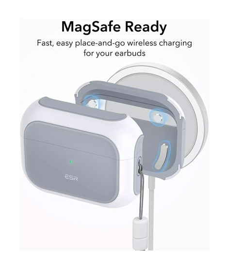 iShopping - ESR Orbit Hybrid Case For AirPods Pro 2022 White (AMT-9799)