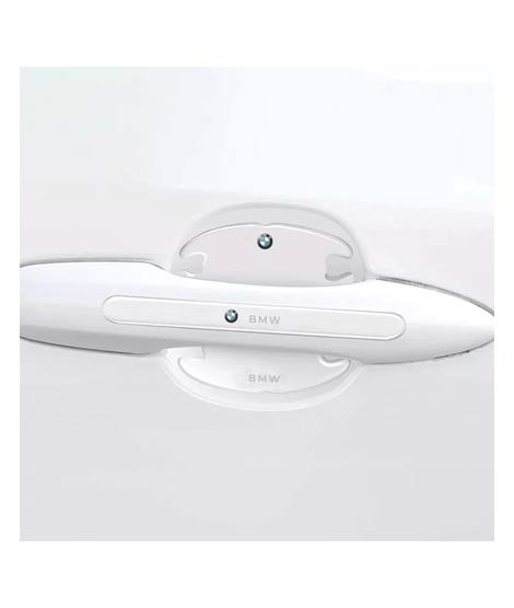 iShopping - Ferozi Traders 8 Pcs Car Door Handle Stickers For BMW