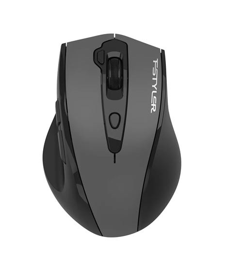 iShopping - A4Tech Fstyler 2.4G Wireless Mouse Black (FG55S Plus)