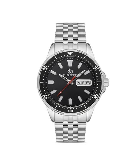 iShopping - Bigotti Stainless steel Men's Watch Black (BG.1.10320-1)