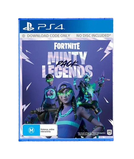 iShopping - Fortnite Minty Pack Legends DVD Game For PS4