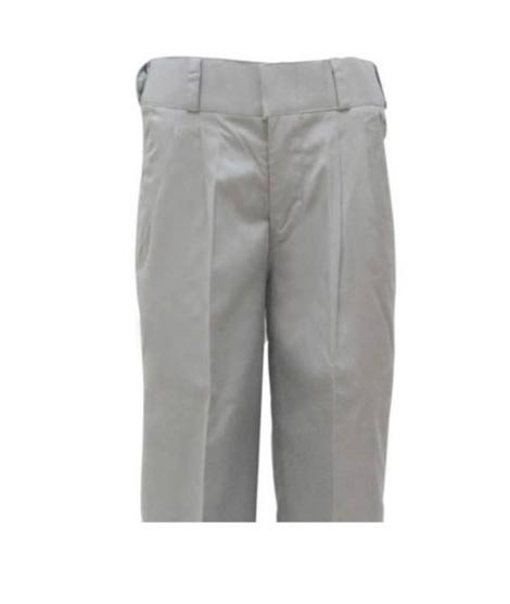 iShopping - G-Mart 22 Inch Half Elastic Light Grey Pant For School Boys