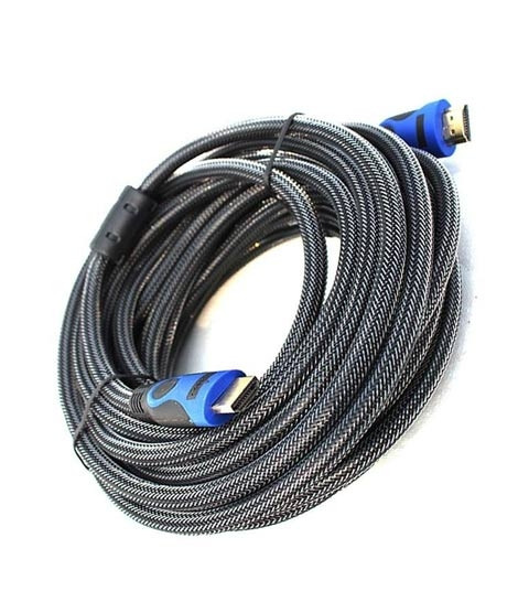 iShopping - G-Mart HDMI Round Cable Blue - 25M