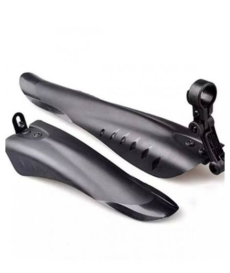 iShopping - G-Mart Rear Bicycle Mud Guards Set Black