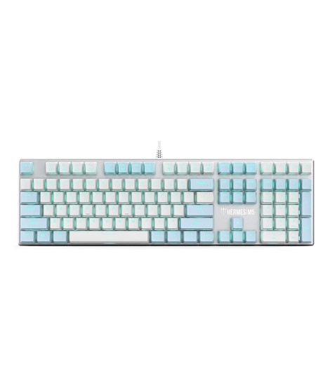 iShopping - Gamdias Hermes Mechanical Gaming Keyboard Blue Key Switch (M5)