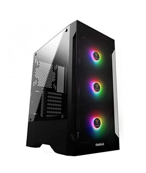iShopping - Gamdias Talos E2 Elite RGB Tempered Glass Mid-Tower Gaming Case Black