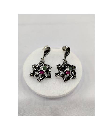 iShopping - Gilgit Bazaar Multi Stone Earrings (18)