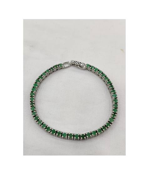 iShopping - Gilgit Bazaar Emerald Stone Bracelet (23)