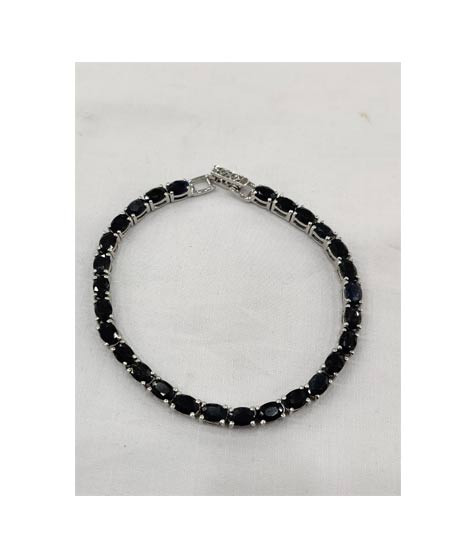 iShopping - Gilgit Bazaar Ruby Stone Silver Bracelet (25)