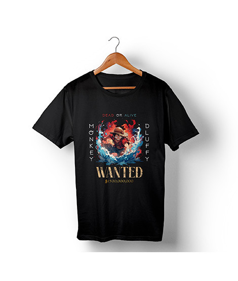 iShopping - Genteez Monkey D Luffy Digital Printed T Shirt For Men