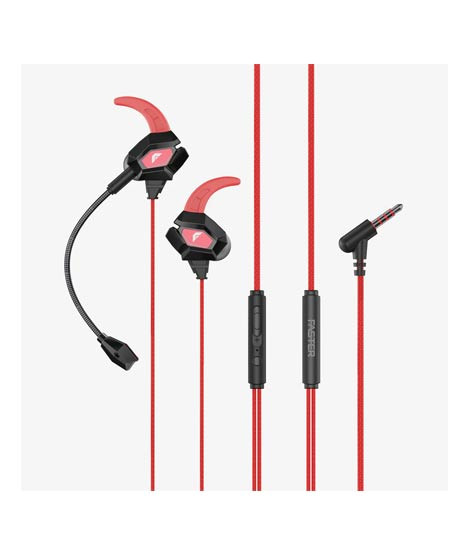 iShopping - Faster 3.5mm Jack Gaming Handsfree Red (GH-1A)
