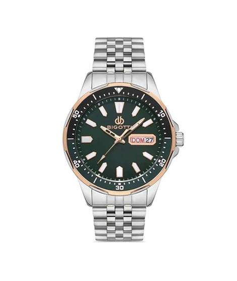 iShopping - Bigotti Stainless steel Men's Watch Black (BG.1.10320-4)