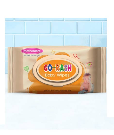 iShopping - Mothercare Go Rash Baby Wipes - 80 Pcs
