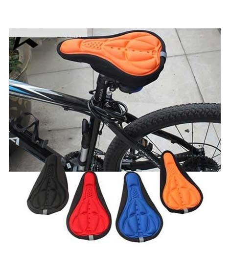 iShopping - Godzilla Bicycle Silicone 3D Gel Cushion Cover Multi