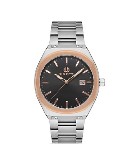 iShopping - Bigotti Stainless steel Men's Watch Black (BG.1.10323-3)