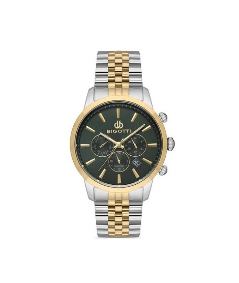 iShopping - Bigotti Stainless steel Men's Watch Two Tone (BG.1.10318-4)