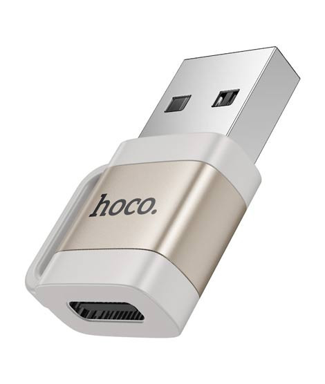 iShopping - Hoco USB-A to Type-C OTG Adapter - (UA31D)