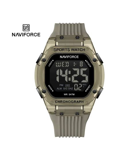 iShopping - Naviforce Digital Storm Watch For Men Grey (NF-7113-6)