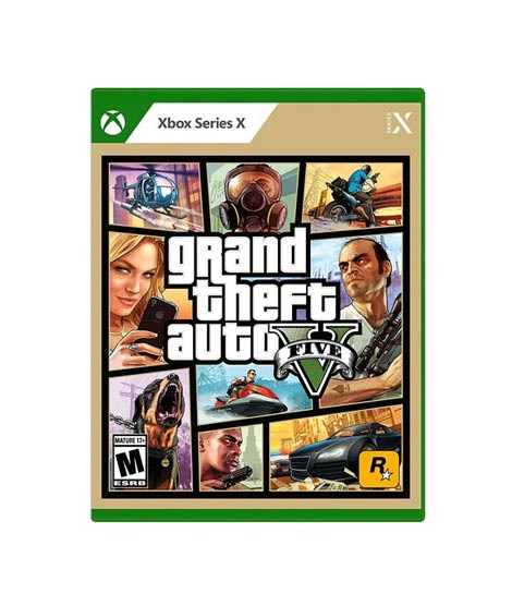 iShopping - Rockstar Games Grand Theft Auto V DVD Game For Xbox Series X