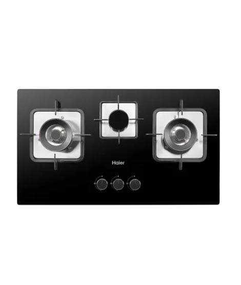 iShopping - Haier Auto Ignition 3 Burner Gas Hob (HCC-632DGG)