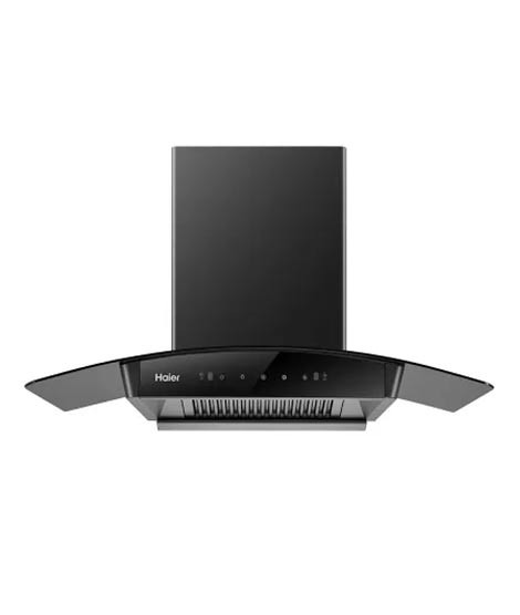 iShopping - Haier Arc Shape Glass Hood Silver (HCH-9022 G)
