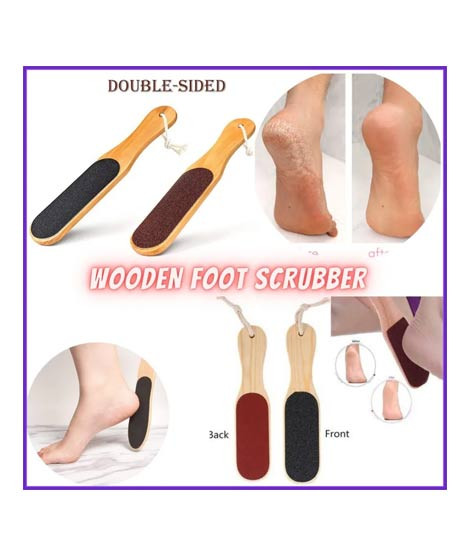 iShopping - Afreeto Wooden Heel Scrubber