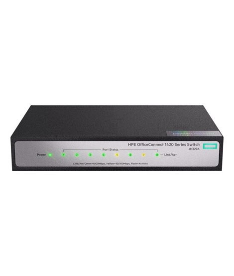 iShopping - HPE OfficeConnect 1420 8G Network Switch (JH329A)