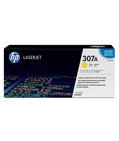 iShopping - HP 307A Laserjet Toner Cartridge Yellow (CE742A)
