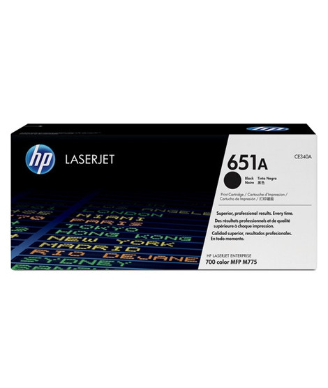 iShopping - HP 651A Laserjet Toner Cartridge Black (CE340A)