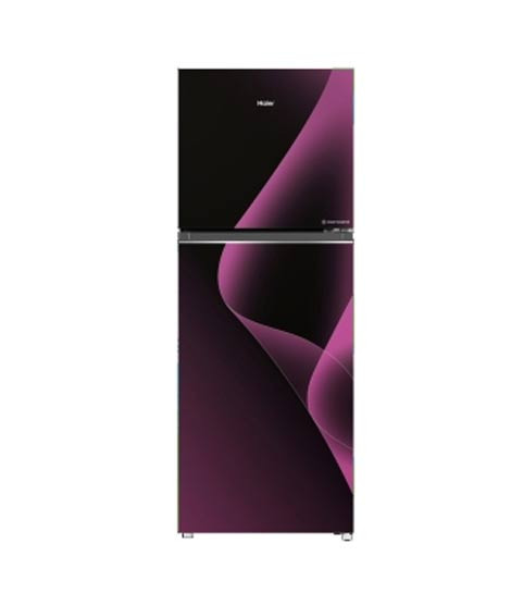 iShopping - Haier Smart Inverter Freezer-On-Top Refrigerator 14 Cu Ft Purple (HRF-418IPPA)