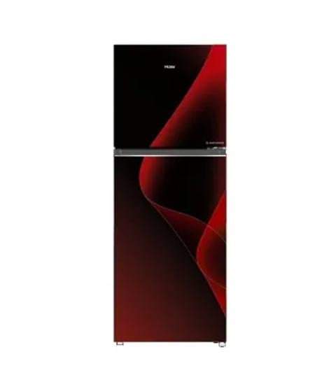 iShopping - Haier Smart Inverter Freezer-On-Top Refrigerator 15 Cu Ft Red (HRF-458IPRA)