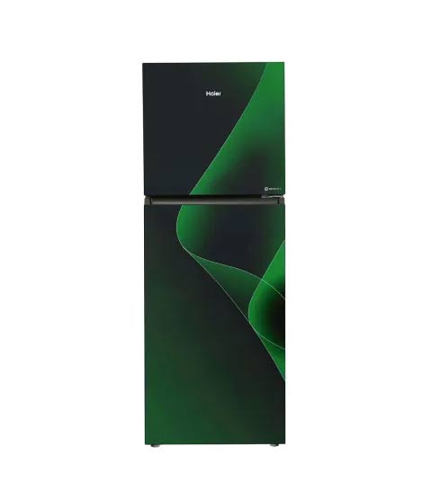 iShopping - Haier Smart Inverter Freezer-On-Top Refrigerator 18 Cu Ft Green (HRF-538IPGA)