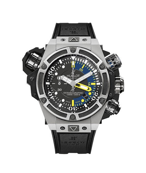 iShopping - Hublot King Power Oceanographique Titanium Men's Watch Black (732.NX.1127.RX)