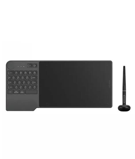 iShopping - Huion Inspiroy Keydial Pen Tablet Mental Grey (KD200)