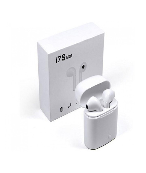 iShopping - Citi Traders i7S TWS Dual Bluetooth Wireless Earbuds With Charging Dock